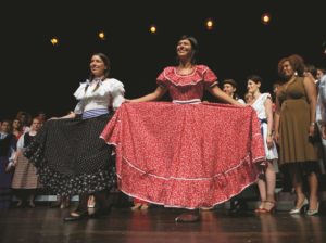 Special moment of a WYC concert: the presentation of the singers country by country; here with Uruguay - Marianne Grimont © NamurImage.be 