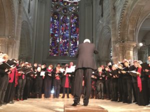 Peter Broadbent conducting ‘Spem in Alium’ by Thomas Tallis - Virginie Meigné © Polyfollia