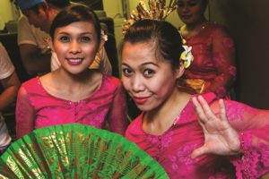 Members of Manado State University Choir 