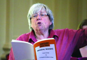 Judy Clingan workshops one of her most performed works - Modal Magic