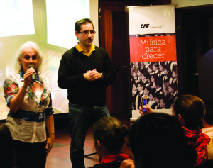 María Guinand leading El Sistema, a Venezuela's national music-education program