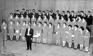 A 10th Anniversary photo of the Hamrun Choir 