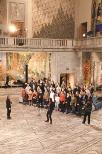 World Youth Choir at the Nobel Peace Prize in Oslo (2011) - Copy rights_Sebastian Dahl for JM Norway and Foundation World Youth Choir