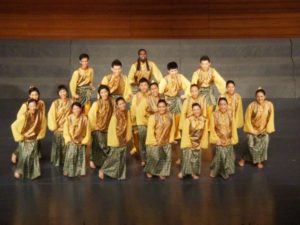 The Young Kuala Lumpur Singers performing Malaysian folk song and dance in China, July 2010 